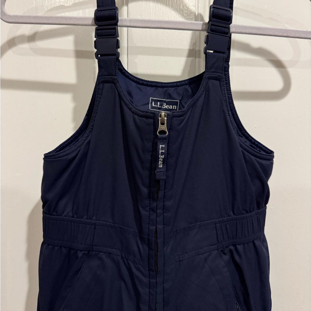 Size 8 Boys - L.L.Bean snow-pants - Navy Blue